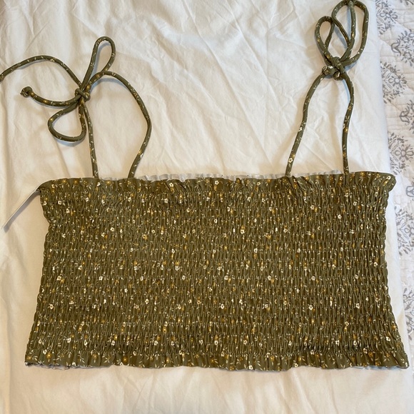 NWT Madewell swim top- size large - Picture 1 of 6